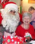 Santa pays a visit
